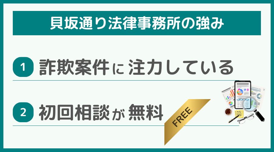 貝坂通り法律事務所の強み