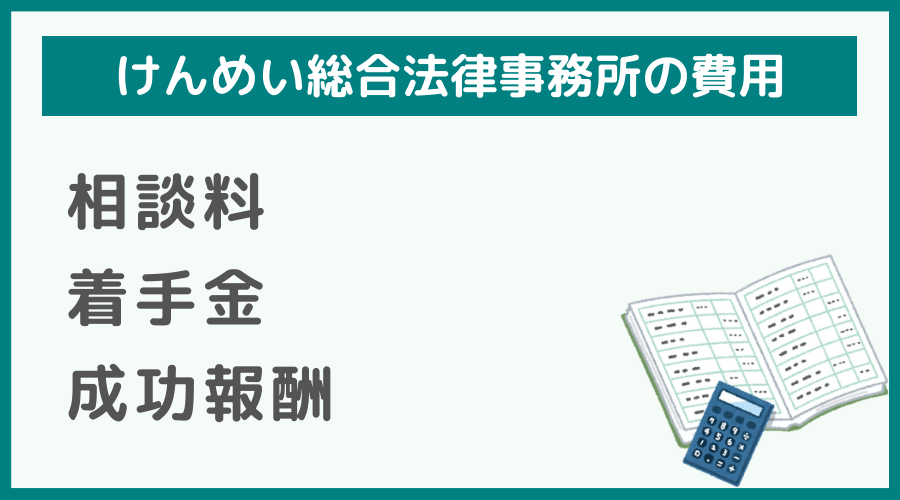 けんめい総合法律事務所の費用