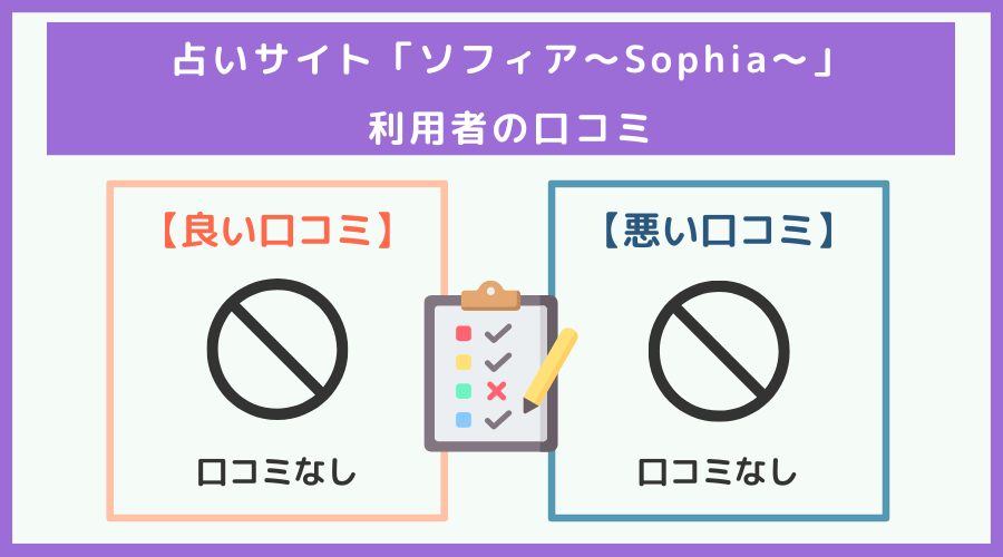 「ソフィア～Sophia～」の口コミ・評判