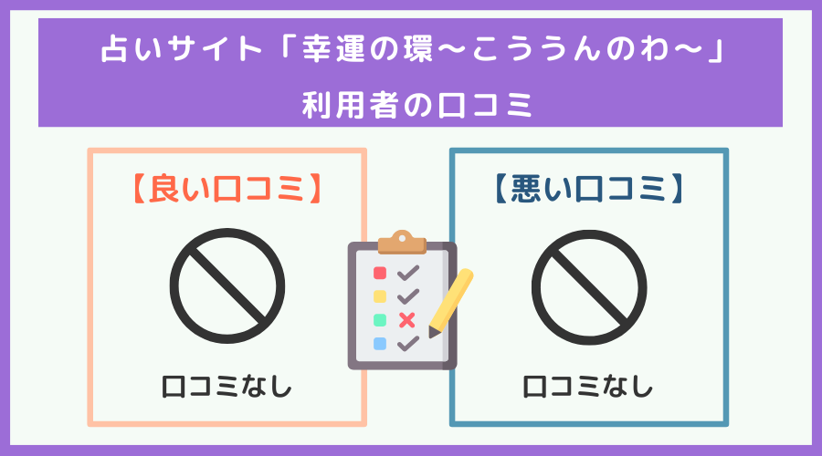 「幸運の環～こううんのわ～」の口コミ・評判