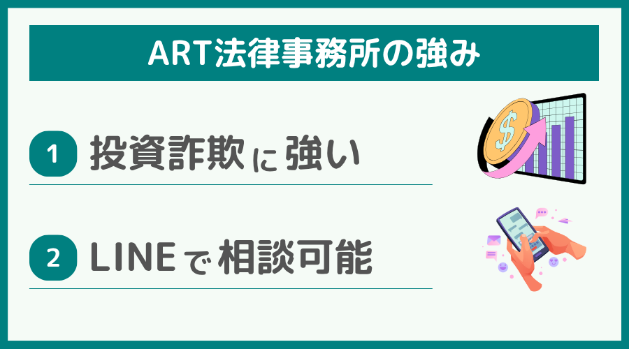 ART法律事務所の強み
